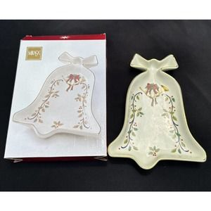 Mikasa Fine Porcelain Holiday Elegance Bell Candy Dish FK001-205 6E